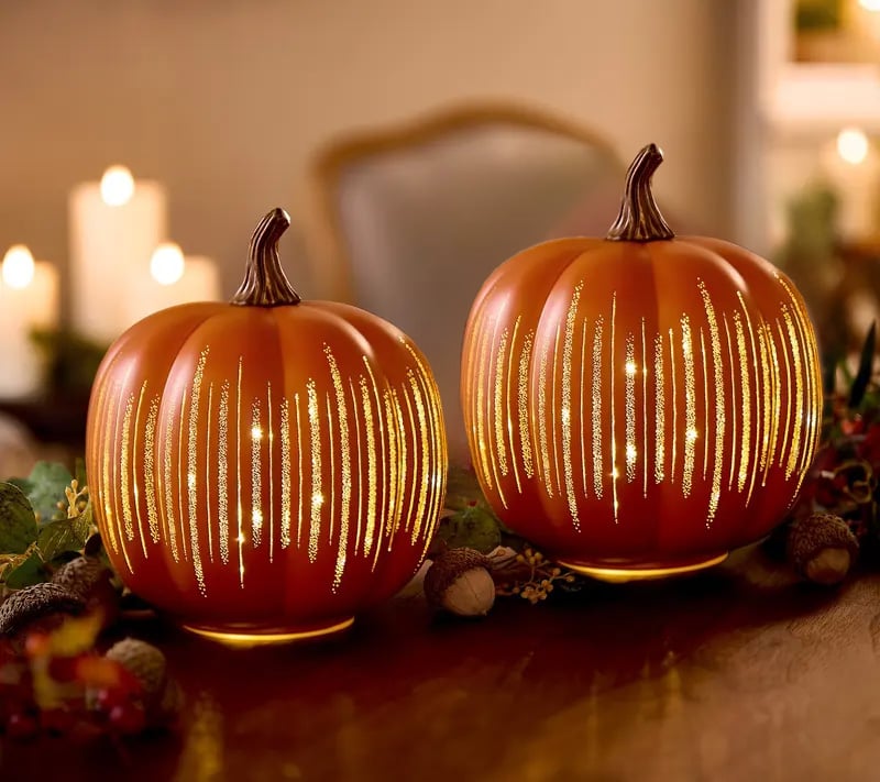 🔥2025 HOT SALE - 🎃✨ Illuminated Starry Night Pumpkins by Valerie✨